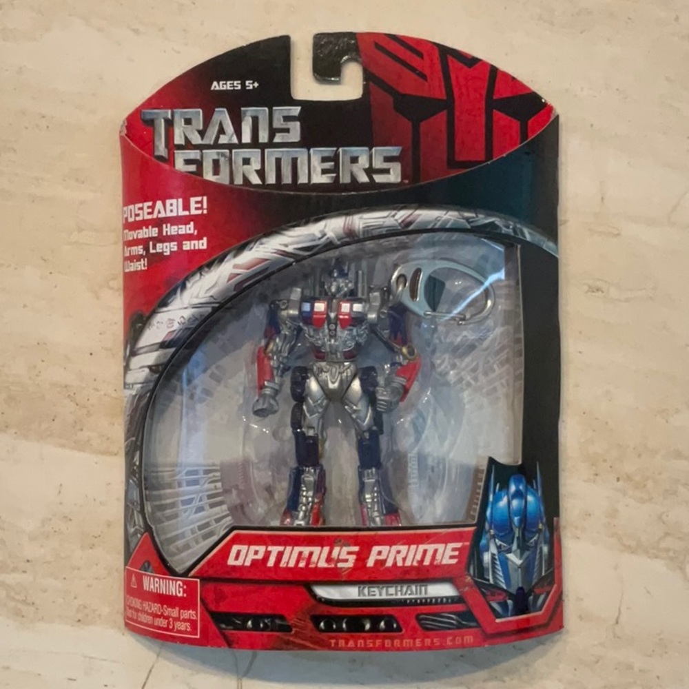 Transformers Keychain 2007 Optimus Prime Vintage New Collectible Trans Formers